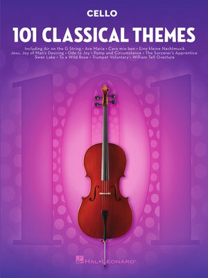 cover image of 101 Classical Themes for Cello